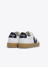 Load image into Gallery viewer, SMALL ESPLAR LEATHER |WHITE BLACK NATURAL VEJA