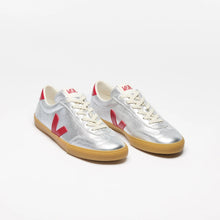 Load image into Gallery viewer, VOLLEY LEATHER | SILVER PEPPER VEJA