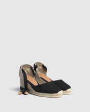 Load image into Gallery viewer, CARINA SANDALS WEDGE | BLACK