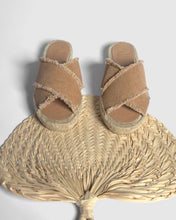 Load image into Gallery viewer, PALMERA FLAT ESPADRILLE | TOSTADO