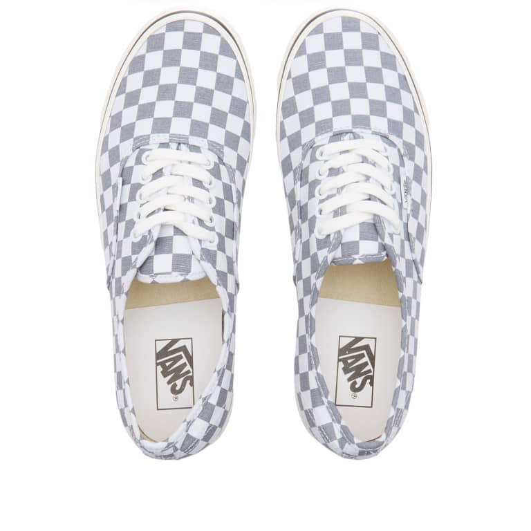 Taupe 2024 checkered vans