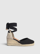 Load image into Gallery viewer, CARINA SANDALS WEDGE | BLACK