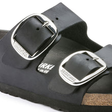 Load image into Gallery viewer, ARIZONA BIG BUCKLE OILED LEATHER | BLACK (NARROW)