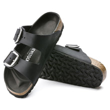 Load image into Gallery viewer, ARIZONA BIG BUCKLE OILED LEATHER | BLACK (NARROW)