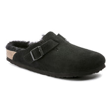 Load image into Gallery viewer, BOSTON SHEARLING SUEDE LEATHER | BLACK (NARROW)