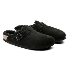 Load image into Gallery viewer, BOSTON SHEARLING SUEDE LEATHER | BLACK (NARROW)