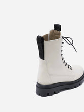 Load image into Gallery viewer, FLATTERED LOVI LEATHER BOOTS | CREAM