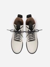 Load image into Gallery viewer, FLATTERED LOVI LEATHER BOOTS | CREAM