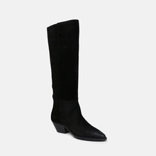 Load image into Gallery viewer, HUNTER SUEDE HIGH BOOT | BLACK
