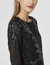 Load image into Gallery viewer, SLFJUNA BEADED DRESS | BLACK