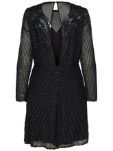 Load image into Gallery viewer, SLFJUNA BEADED DRESS | BLACK