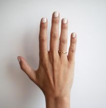 Load image into Gallery viewer, TWIN CIRCLE RING -  DIAMANTI PER TUTTI DIAMANTTI PER TUTTI