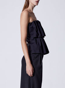 sculpted sleeveless top made from our recycled polyamide and elastane blend from House of Dagmar
