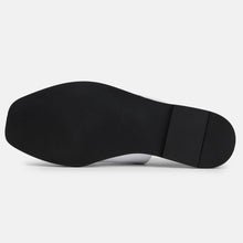Load image into Gallery viewer, DEFINITIVE ASYMMETRIC SNAKE SANDAL | OFF WHITE