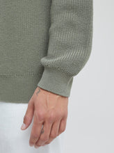 Load image into Gallery viewer, ZIPPED JUMPER | KHAKI CLOSED