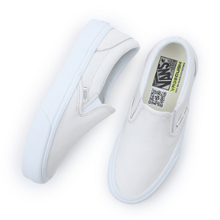 SLIP ON VR3 LEATHER LIGHT GRAY