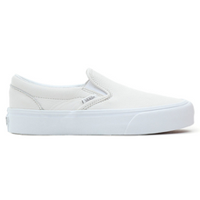 Load image into Gallery viewer, VANS SLIP ON VR3 LEATHER LIGHT GRAY