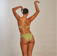 Load image into Gallery viewer, BLOSSOM BIKINI TOP | LEAF GREEN