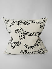 Load image into Gallery viewer, Leo cushion cover in organic cotton with motif by Freja Erixån from Fine Little Day collection
