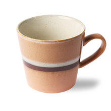 Load image into Gallery viewer, CERAMIC 70'S CAPPUCCINO MUG | STREAM