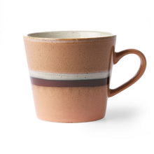 Load image into Gallery viewer, CERAMIC 70'S CAPPUCCINO MUG | STREAM