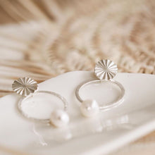 Load image into Gallery viewer, Boucles d'oreilles Gloria (argent 925) Tiroir de Lou Bruxelles