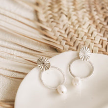 Load image into Gallery viewer, Boucles d'oreilles Gloria (argent 925) Tiroir de Lou Bruxelles