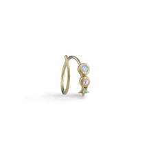 Load image into Gallery viewer, STAR SPIRAL EARRING | GOLD