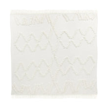 Load image into Gallery viewer, WHITE FRINGE BEDSPREAD | 270X270 | NATURAL | HK LIVING