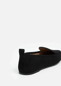 CAJSA SUEDE | BLACK FLATTERED