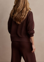 Load image into Gallery viewer, Varley HAWLEY HALF ZIP SWEAT | COFFEE BEAN