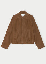 Load image into Gallery viewer, RAY SUEDE JACKET COGNAC HERSKIND