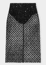Load image into Gallery viewer, ANGLE SKIRT | BLACK HERSKIND