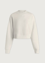 Load image into Gallery viewer, Varley TASMIN CROPPED SWEAT | SNOW WHITE