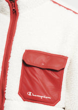 Load image into Gallery viewer, ZIP JACKET | WHITE/RED CHAMPION