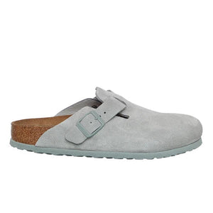 BOSTON SUEDE LEATHER | PURE SAGE  (NARROW) BIRKENSTOCK