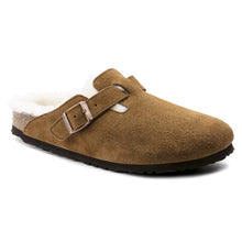 Charger l&#39;image dans la galerie, BOSTON SHEARLING SUEDE LEATHER | MINK BIRKENSTOCK