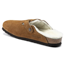 Load image into Gallery viewer, BOSTON SHEARLING SUEDE LEATHER | MINK BIRKENSTOCK