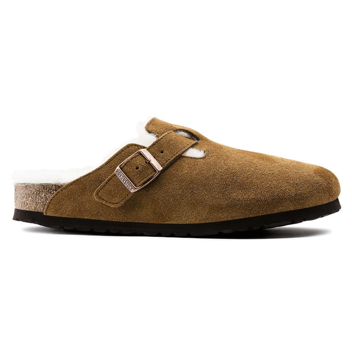 BOSTON SHEARLING SUEDE LEATHER | MINK BIRKENSTOCK