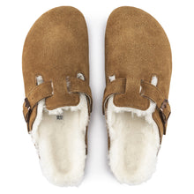 Charger l&#39;image dans la galerie, BOSTON SHEARLING SUEDE LEATHER | MINK BIRKENSTOCK