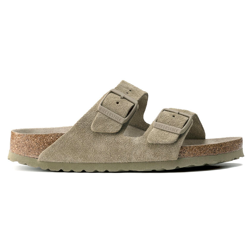 ARIZONA BS SUEDE LEATHER | FADED KHAKI – Mellow Concept