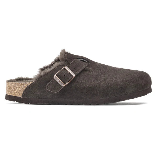 BOSTON SHEARLING SUEDE LEATHER | MOCCA BIRKENSTOCK