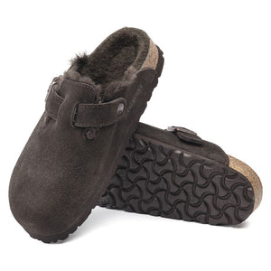 BOSTON SHEARLING SUEDE LEATHER | MOCCA BIRKENSTOCK