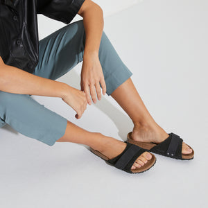 OITA SUEDE LEATHER | BLACK BIRKENSTOCK