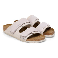 Charger l&#39;image dans la galerie, UJI NUBUCK//SUEDE LEATHER | ANTIQUE WHITE BIRKENSTOCK