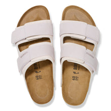 Charger l&#39;image dans la galerie, UJI NUBUCK//SUEDE LEATHER | ANTIQUE WHITE BIRKENSTOCK