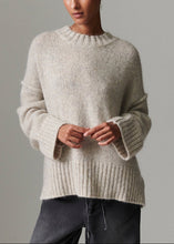Load image into Gallery viewer, JOSIE SOFT MOHAIR KNIT W | LIGHT GREY MEL Mellow Concept
