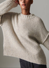 Load image into Gallery viewer, JOSIE SOFT MOHAIR KNIT W | LIGHT GREY MEL Mellow Concept
