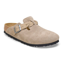 Load image into Gallery viewer, BOSTON BRAIDED SUEDE LEATHER | TAUPE BIRKENSTOCK