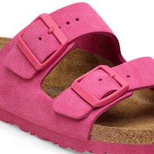 Charger l&#39;image dans la galerie, ARIZONA SUEDE | FUCHSIA TULIP BIRKENSTOCK